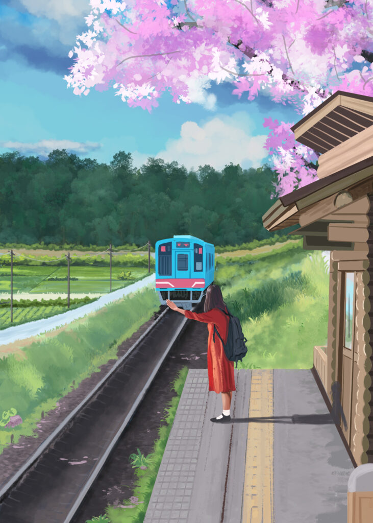 train illustration