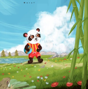 panda illustration