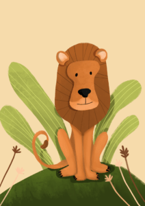lion illustration