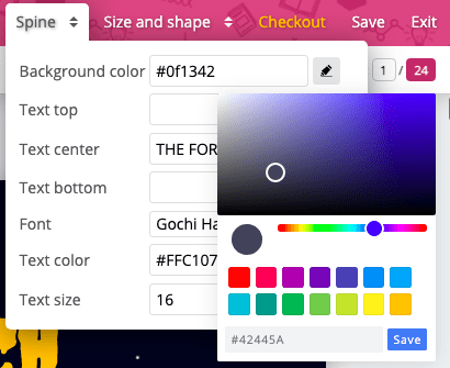 color selector