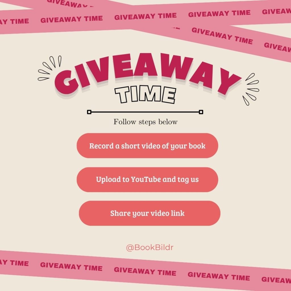 bookbildr giveaway