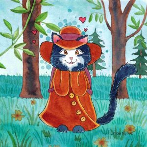 cat illustration chloe nyiri