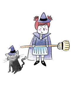 witch spot illustration