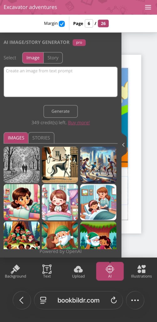 BookBildr mobile AI tools