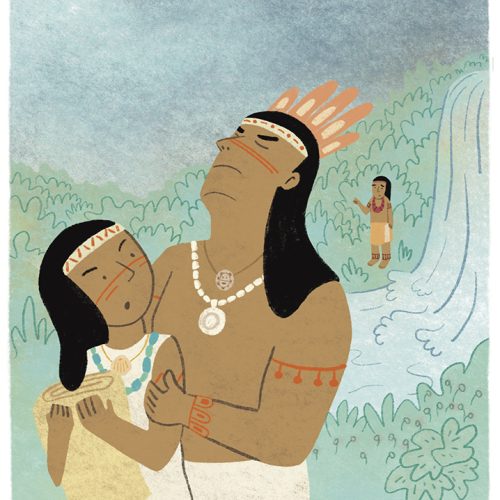 native american illustration